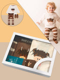 Blade and Rose Limited - Neutral Highland Cow Gifting Set: 0-6 Months