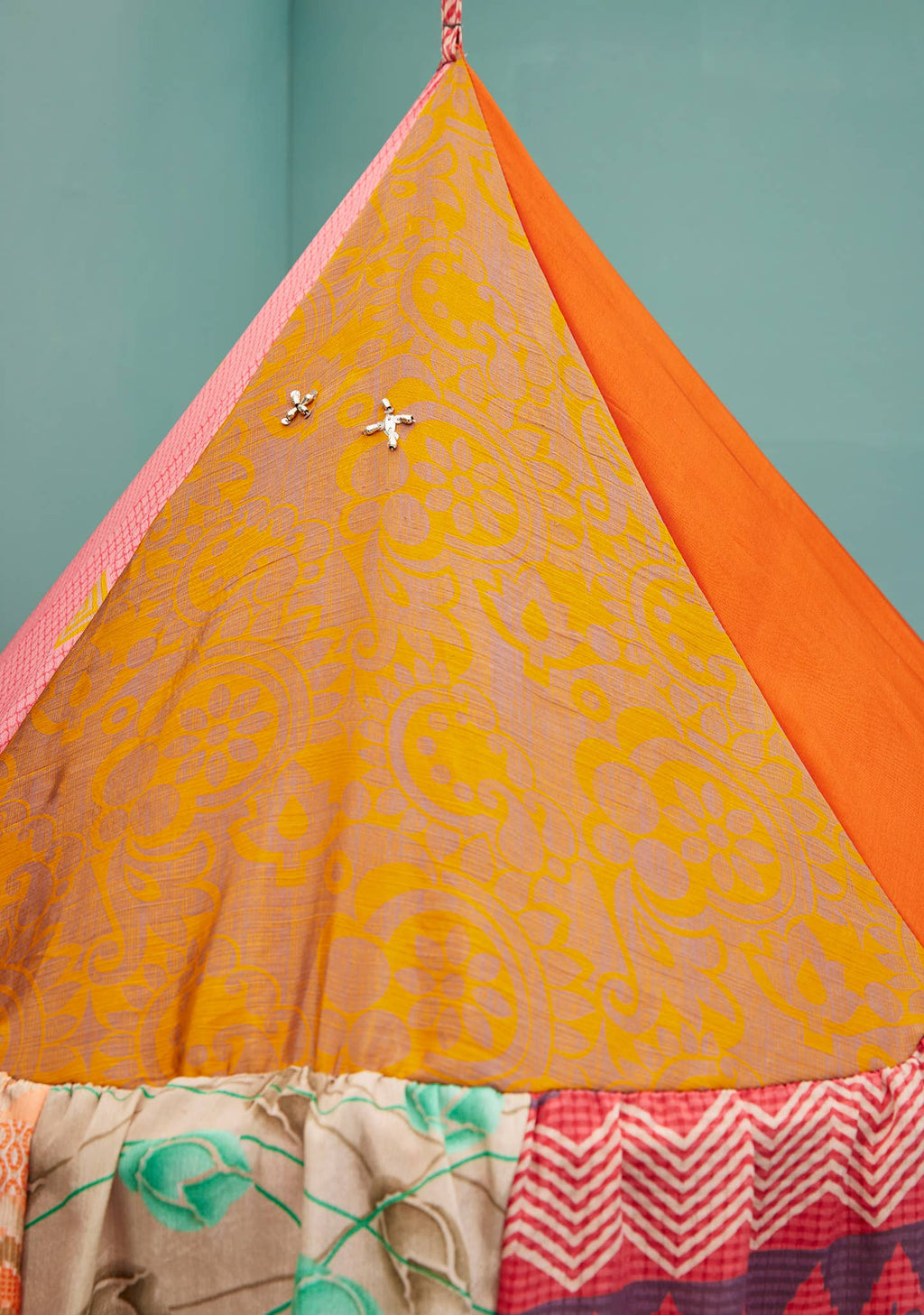 Recycled Sari Canopy Curtain