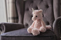 Star Unicorn Ballet Slipper Pink Soft Plush Toy Teddy Bear