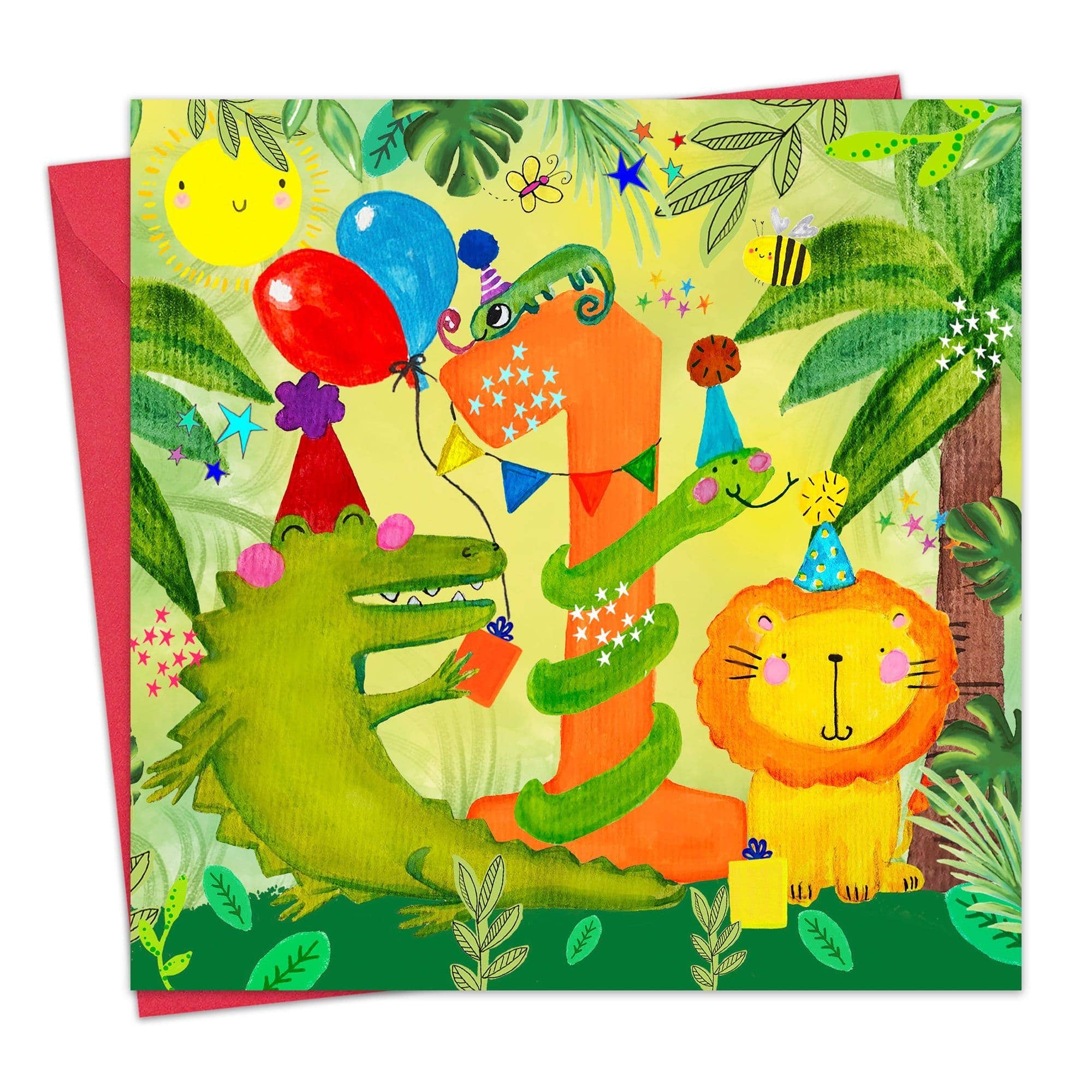 Twizler Ltd - Age 1 Boys Birthday - Jungle Party