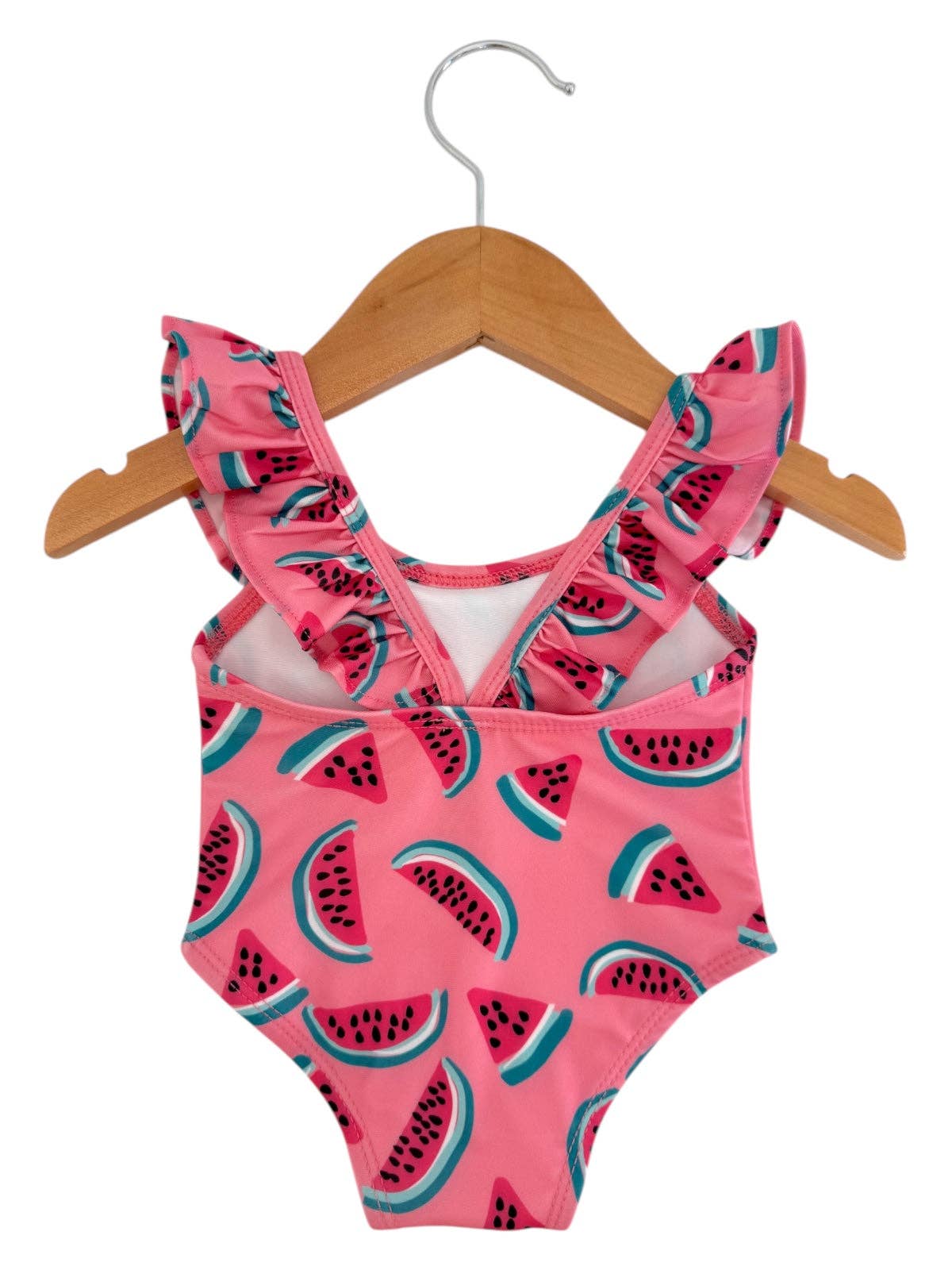 Watermelon / Isla Swimsuit / UPF 50+: 6-12M