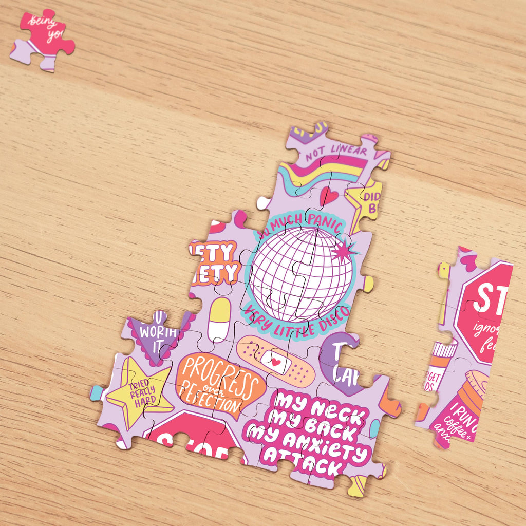 Bubblegum Stuff UK - Anti-Anxiety Puzzle | Therapeutic Adult Jigsaw | Xmas Gift