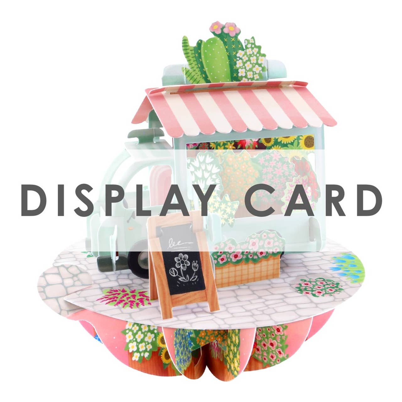 Santoro London - Display Pirouette Cards - Flower Stall