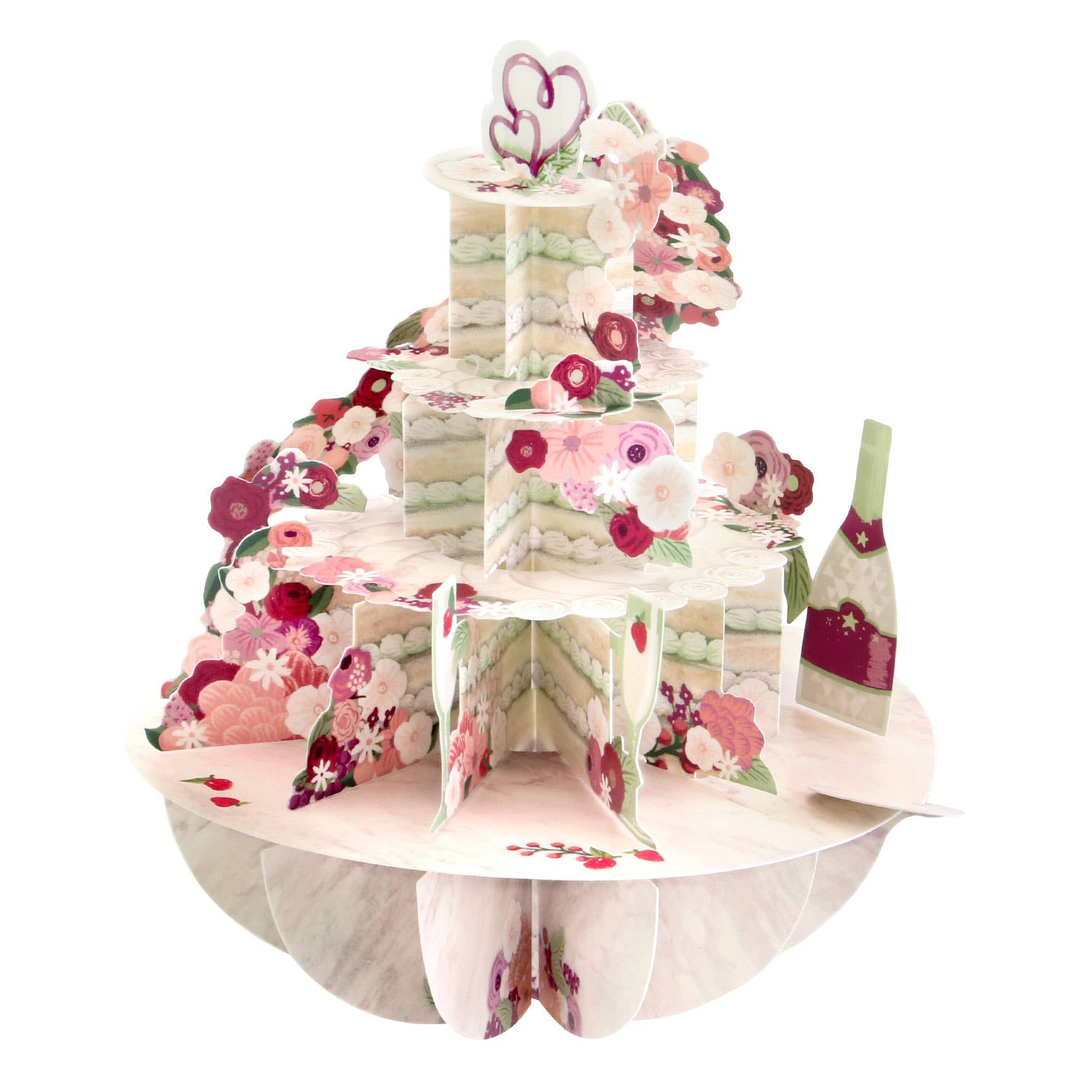 Santoro London - Pirouette Cards - Cut The Cake (Wedding)