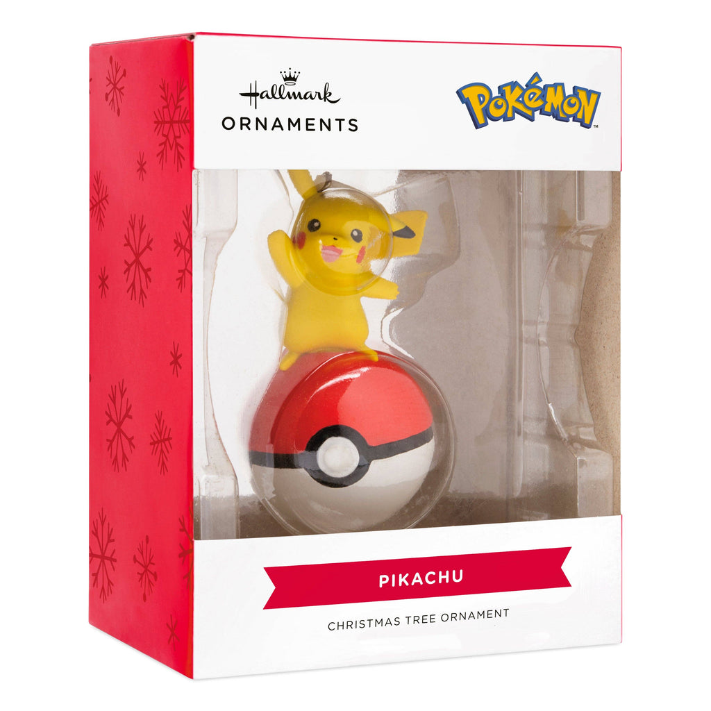 Hallmark - Collectable Pikachu & Pokémon Ball Hanging Ornament