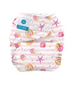 Bitti Reusable Swim Nappy - Seashells: Seashells / Small Size - Fits 3.5kg-7.5kgs