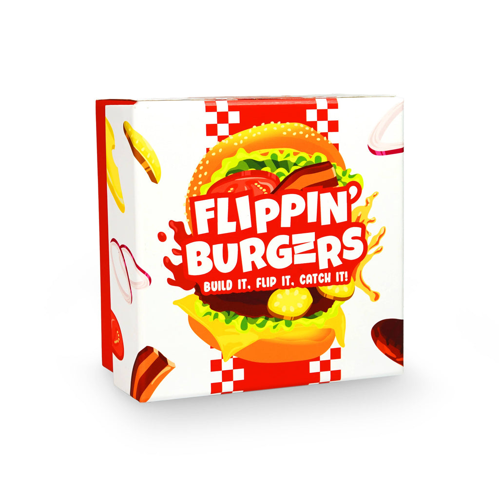 Bubblegum Stuff UK - Flippin’ Burgers | Card-Flipping Fun | Family Party Game