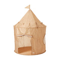 Kids Play Tent Castle with Recycled Fabric - Prints: Terrazzo Clay