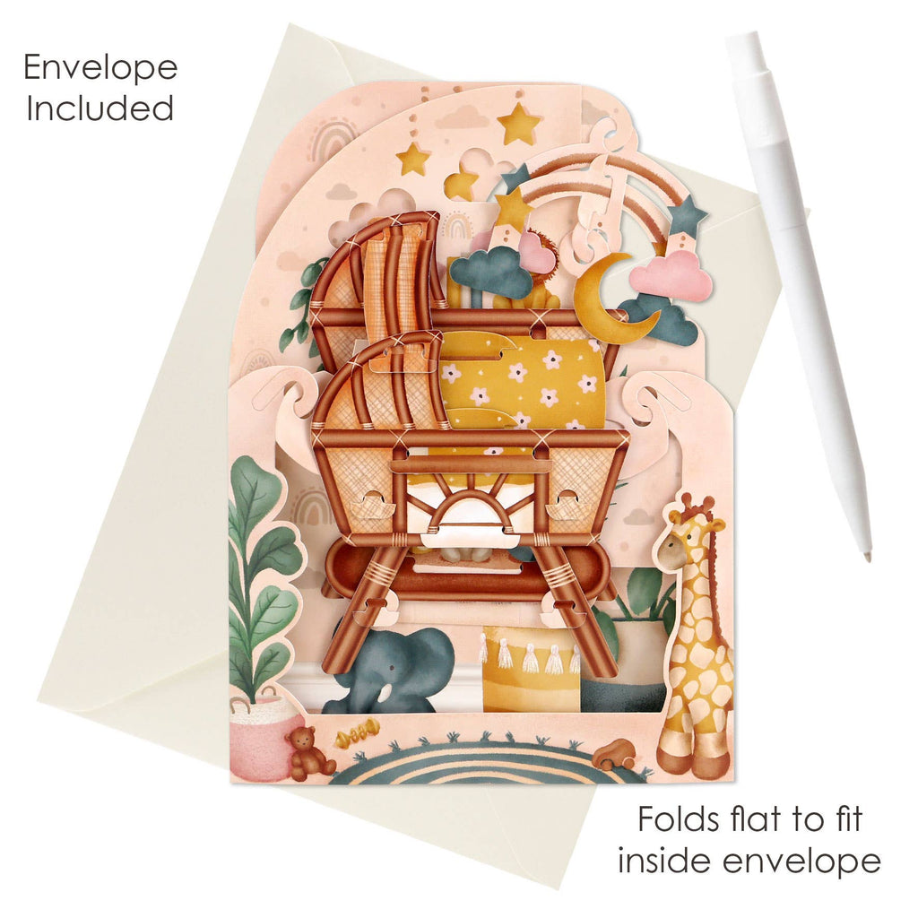 Santoro London - Swing Cards - New Baby