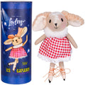 LEVLOVS - Ice Skater Bunny in a Box with the bedding