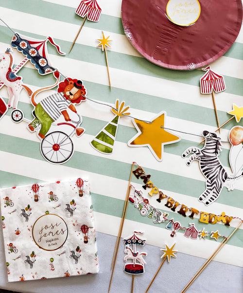 Carnival Cupcake Toppers