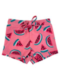 Watermelon / Riviera Swim Short / UPF 50+: 6-12M