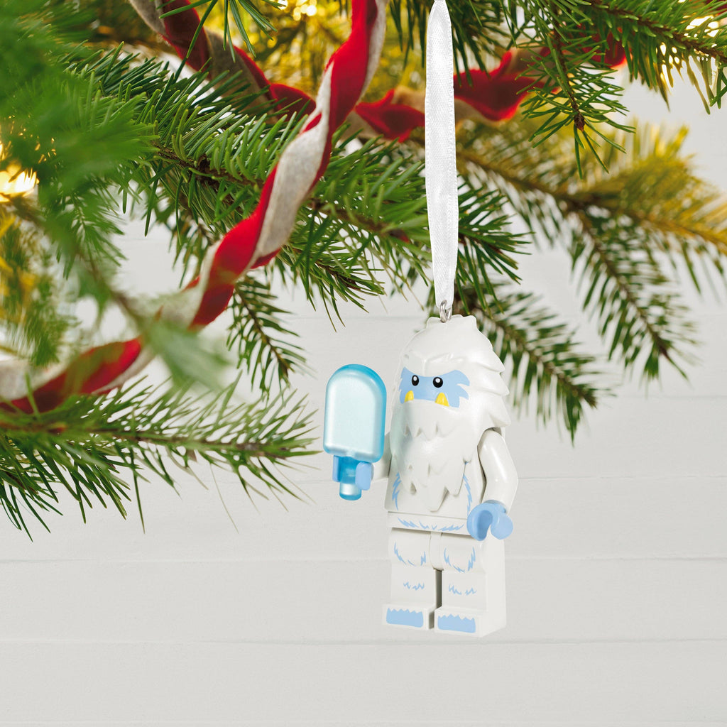 Hallmark - LEGO® Ornament - Yeti and Ice-Lolly Minifigure Design