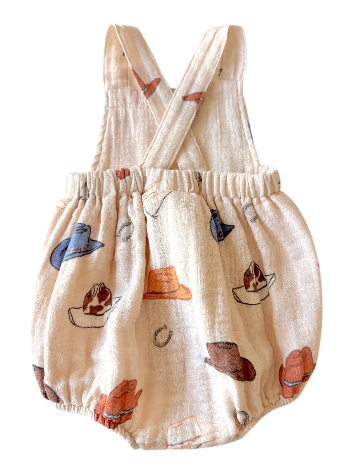 Western / Muslin Retro Sunsuit: 6-12M