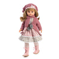 Fany doll with pink knit dress and jacket. 40 cm