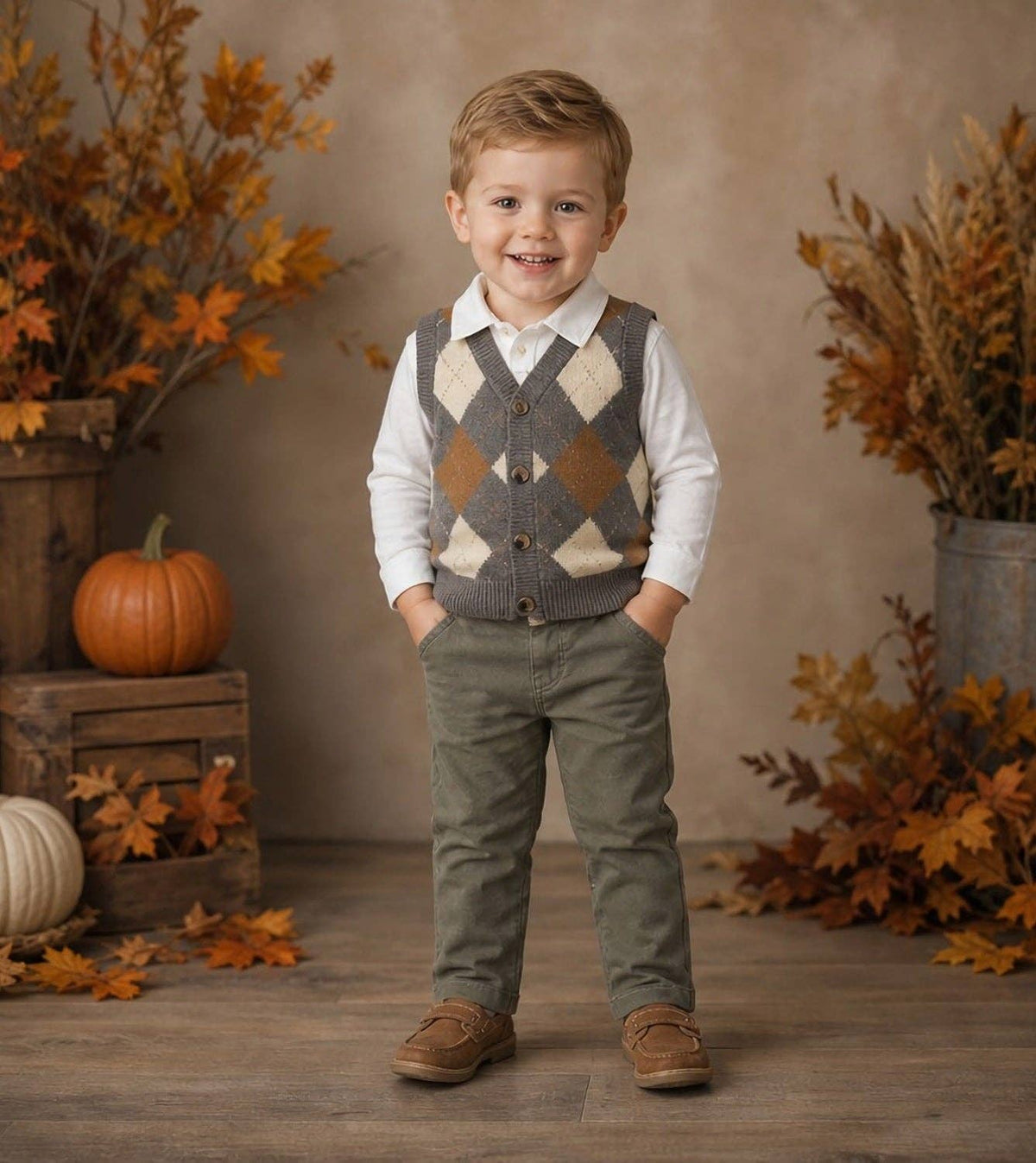 BEAU KiD - 2817-b: Camel / 4-5 yrs