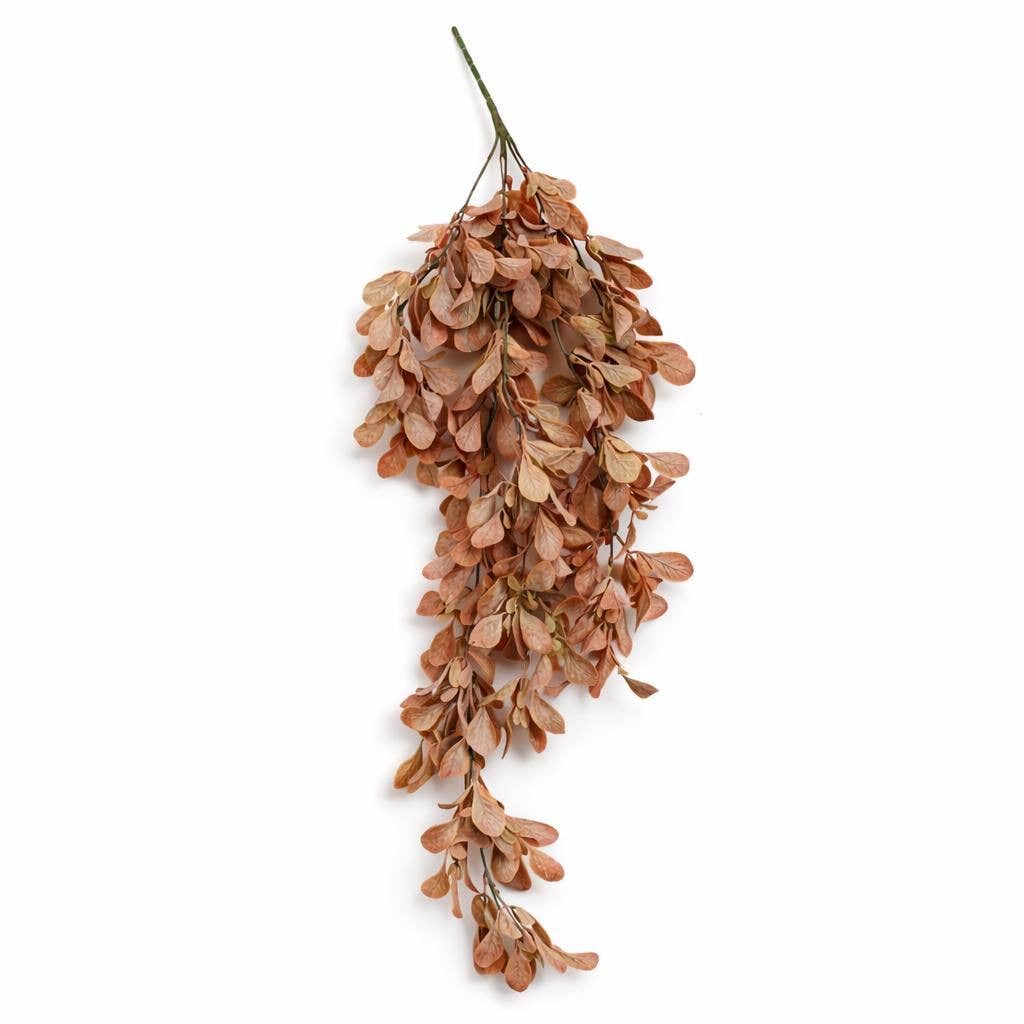 Leaf Design UK LTD - 70cm Artificial Trailing Botanik Spray Stem - Dusty Orange - Premium Quality