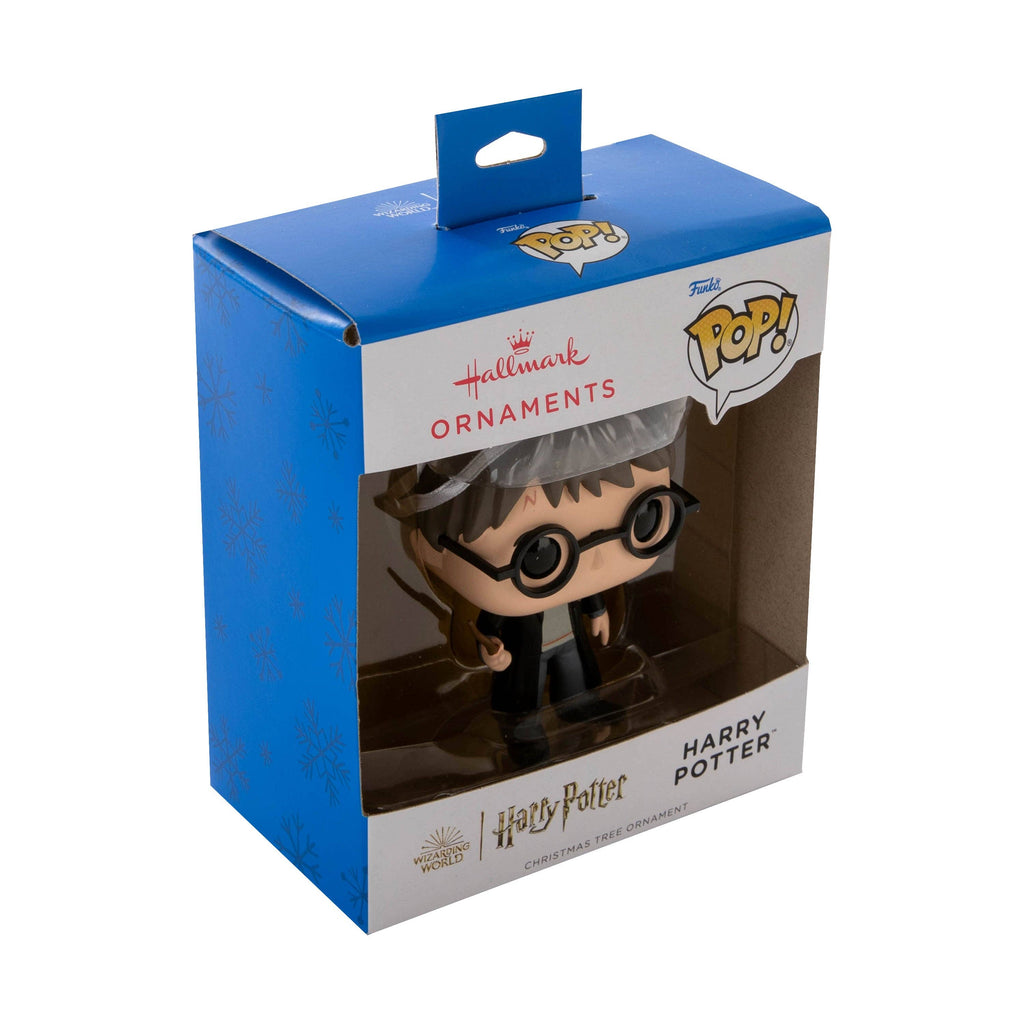 Hallmark - Collectable Funko POP! - Harry Potter™ & Wand Ornament: Funko