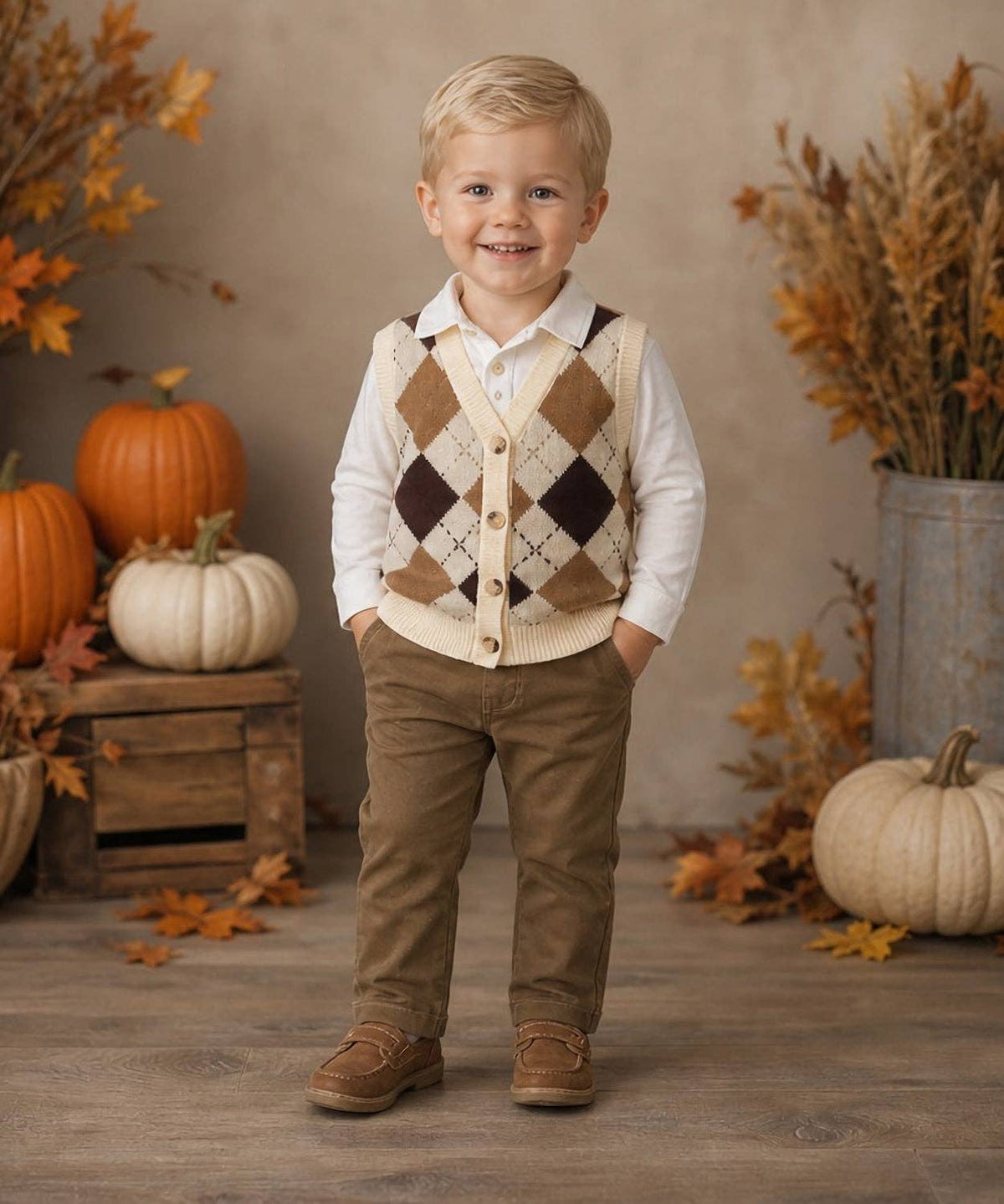 BEAU KiD - 2817-b: Camel / 8-9 yrs