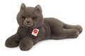 Chartreux Cat Lying 36 cm - Plush Toy - Stuffed Animal