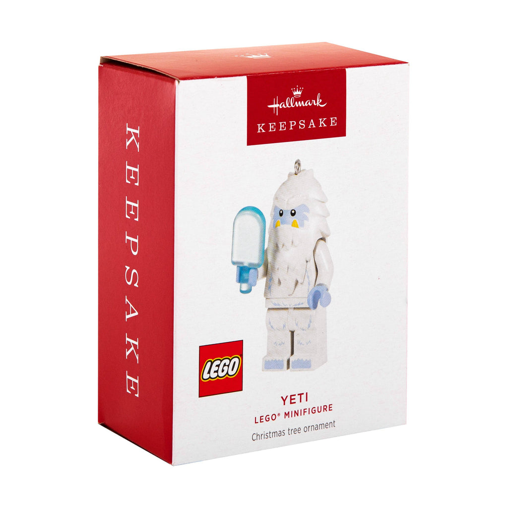Hallmark - LEGO® Ornament - Yeti and Ice-Lolly Minifigure Design
