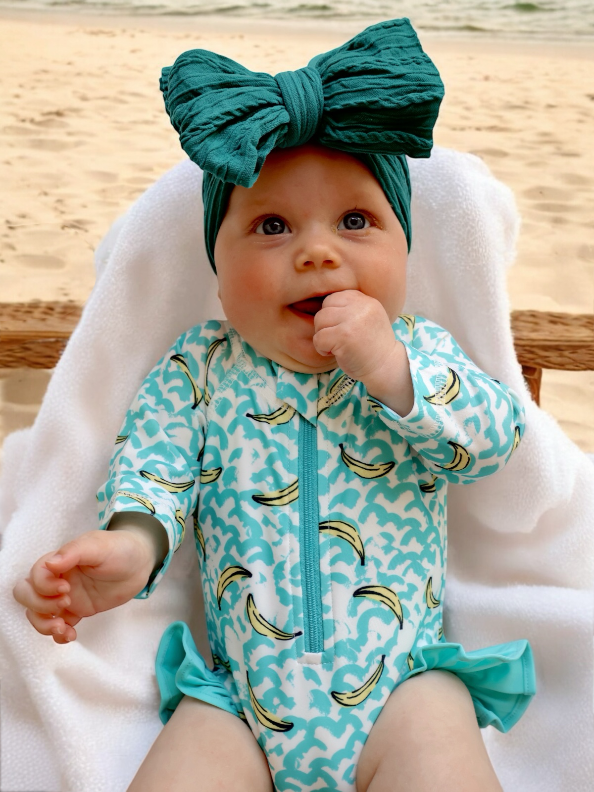 Bananas / Skipper Rashguard Swimsuit / UPF 50+: 18-24M