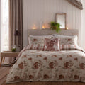 UW Home - Hanson Highland Cow Duvet Cover Set by D & D in Terracotta: Single