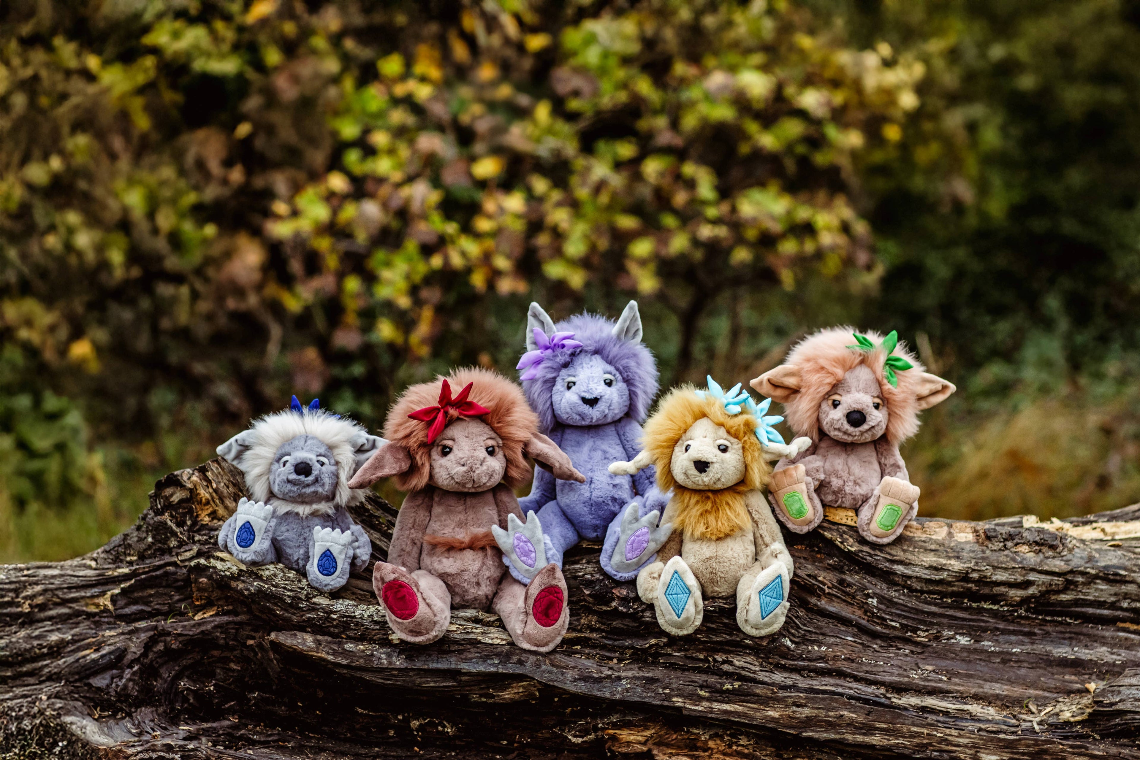 Ruby Roo Soft Plush Toy Teddy Bear Troll: Bearhouse / Troll