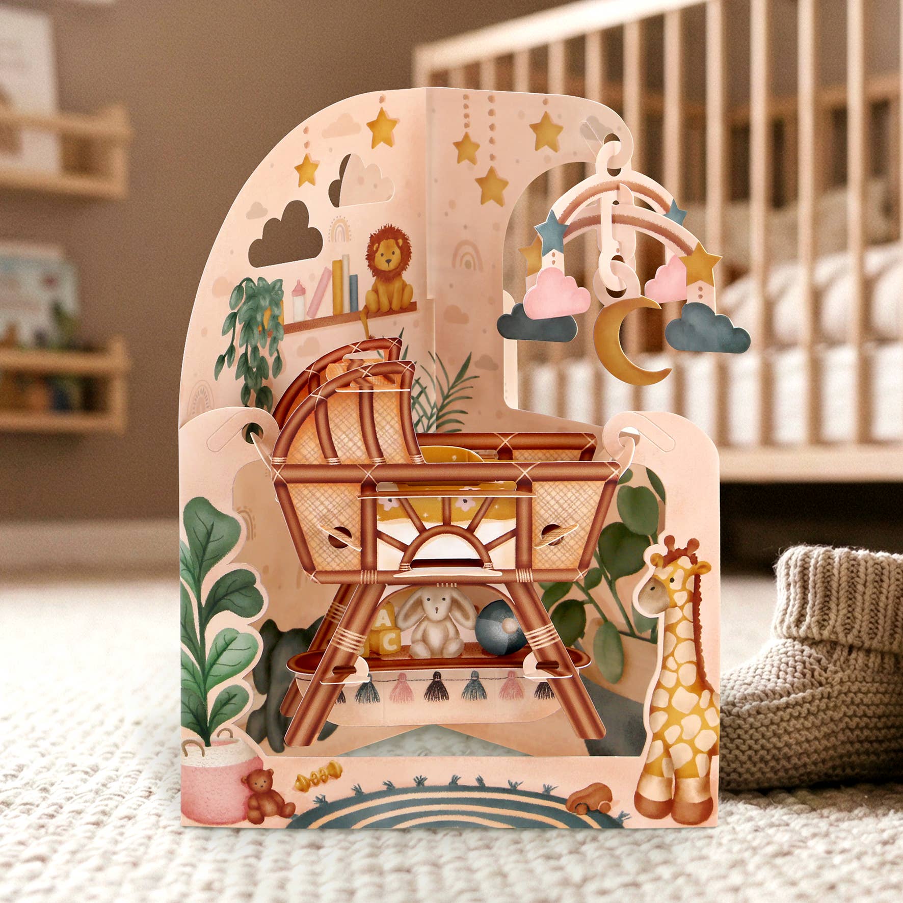 Santoro London - Swing Cards - New Baby