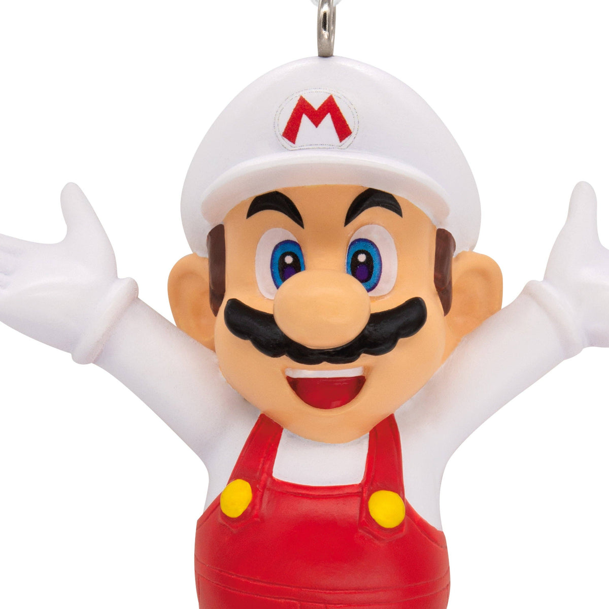 Hallmark - Collectable Super Mario - Red & White Fireball Ornament