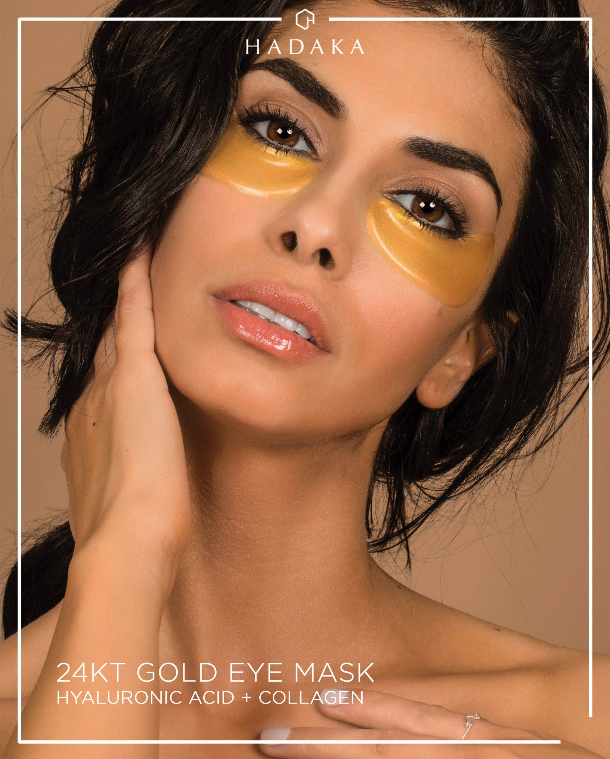 Hydrating 24kt Gold Collagen & Hyaluronic Acid Eye Mask