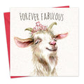 Twizler Ltd - Goat Forever Fabulous - Funny Birthday Card