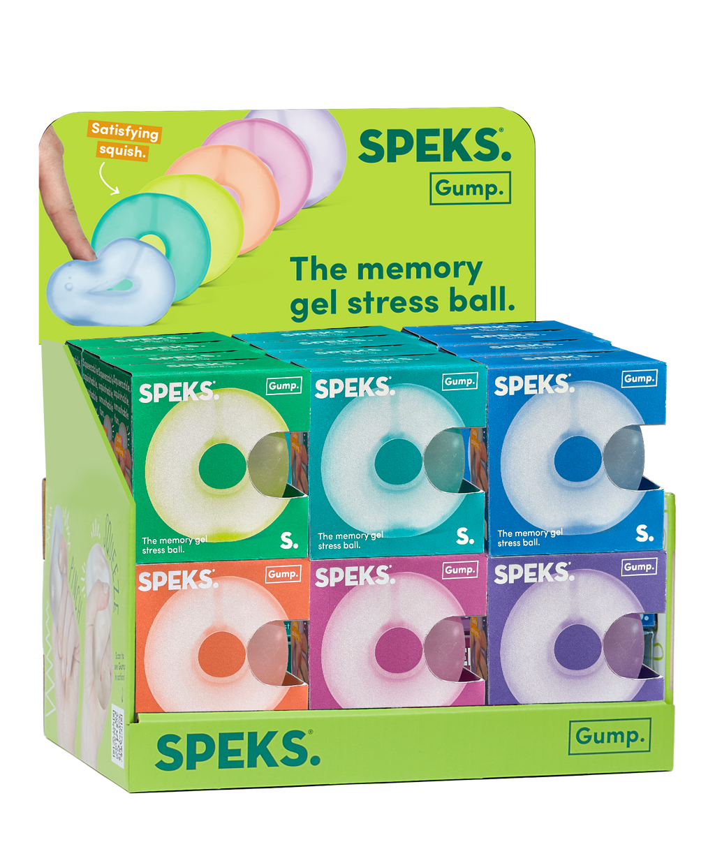 SPEKS Loop Gump 48 Mix - The Memory Gel Stress Ring