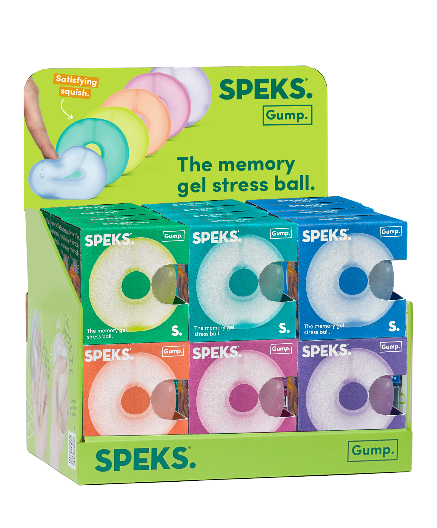 SPEKS Loop Gump 48 Mix - The Memory Gel Stress Ring