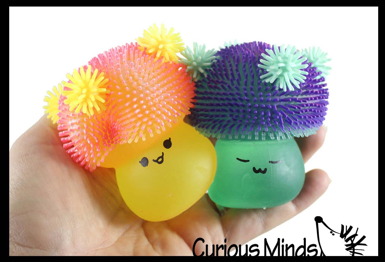 1 Mushroom Sugar Puffer Ball - Thick Glue/Gel Syrup Molasses