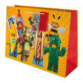 Hallmark - LEGO Mini Figure Icons Extra-Large Gift  Bag - With Gift Tag