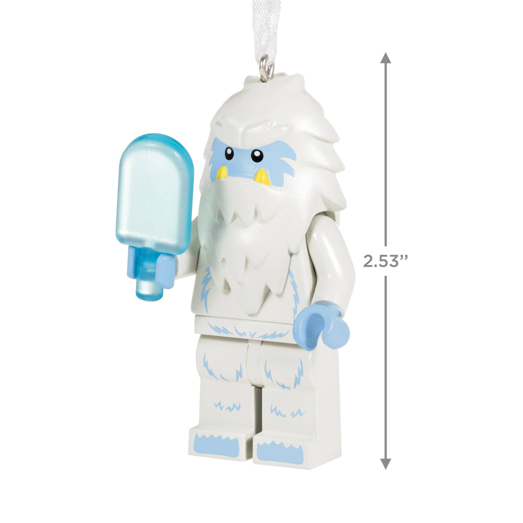 Hallmark - LEGO® Ornament - Yeti and Ice-Lolly Minifigure Design