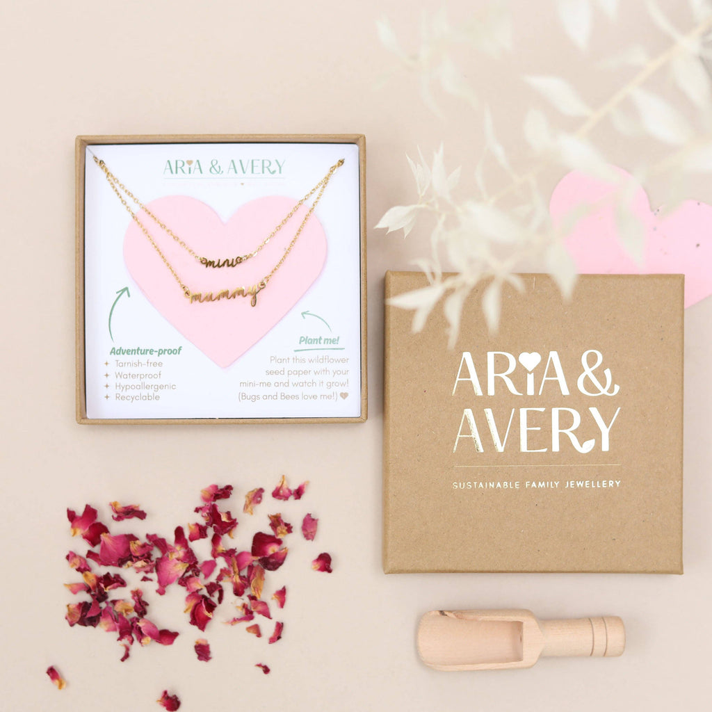 Aria & Avery - Matching Mummy & Mini Necklaces: Gift Box / 3