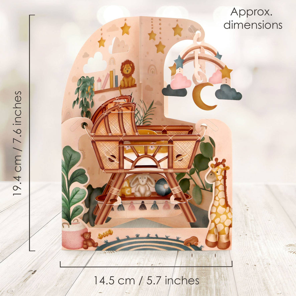 Santoro London - Swing Cards - New Baby
