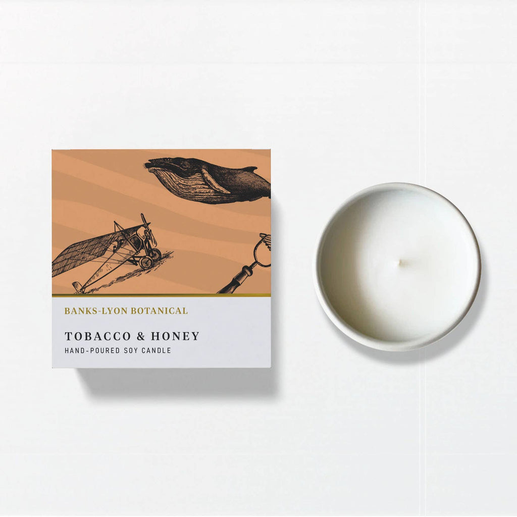 Banks-Lyon Botanical - Tobacco & Honey Candle