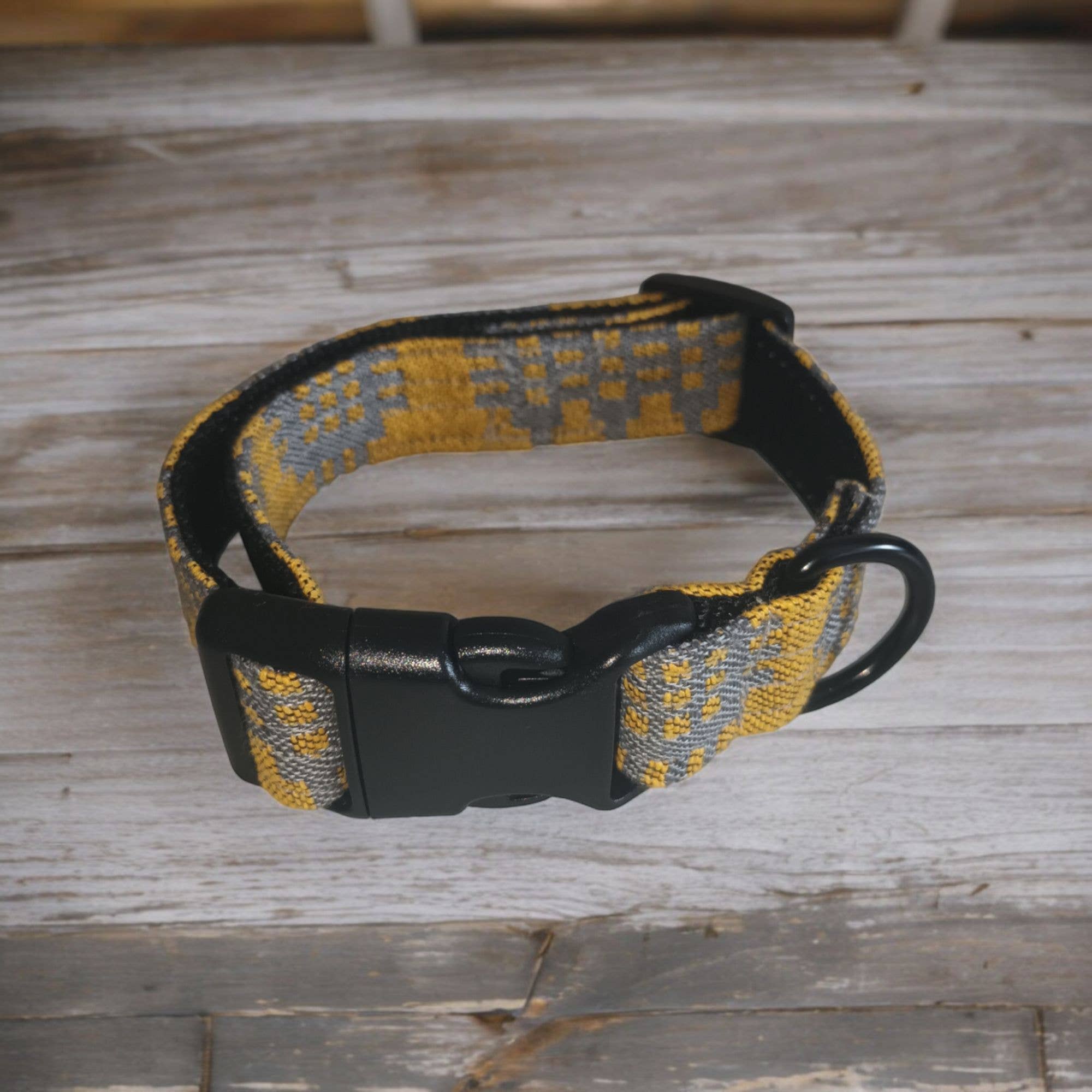 Dog Collars: Small / Rainbow Denim