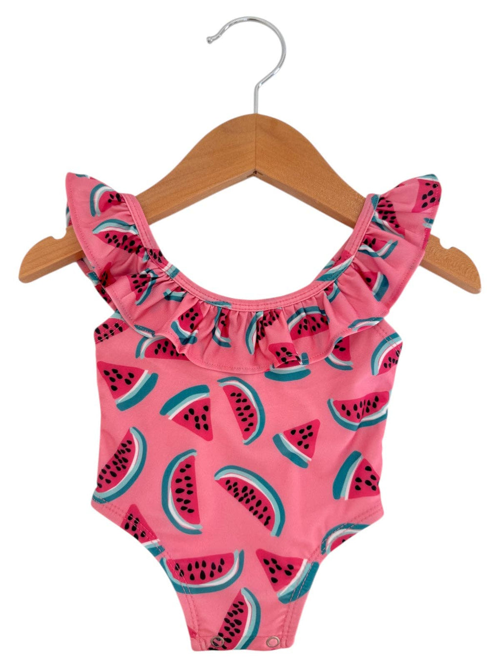 Watermelon / Isla Swimsuit / UPF 50+: 6-12M