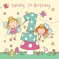 Twizler Ltd - Fairy Age 1 Birthday Card