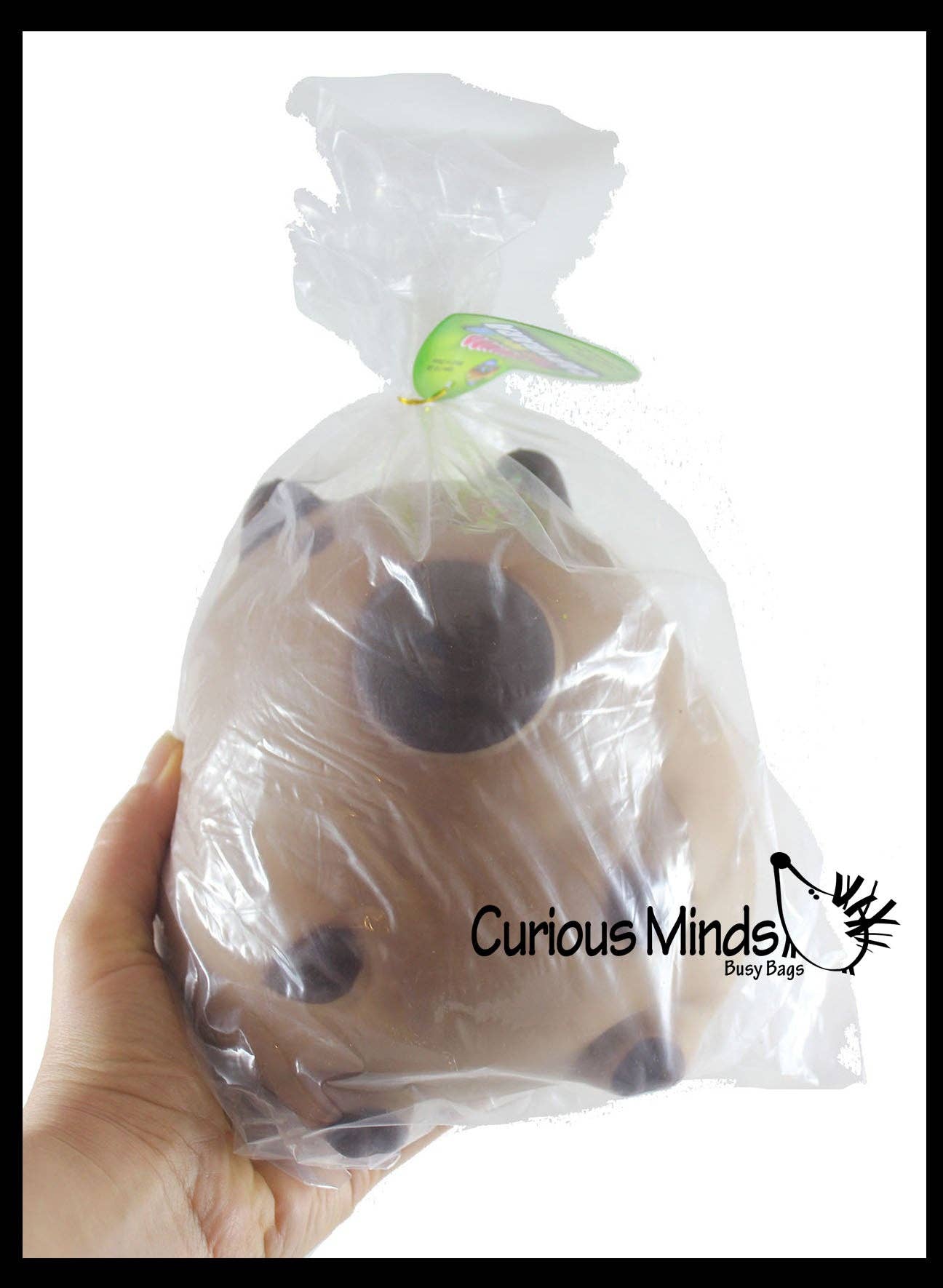 Jumbo 5.75" Capybara Doh Filled Squishy Squeeze Stress Ball