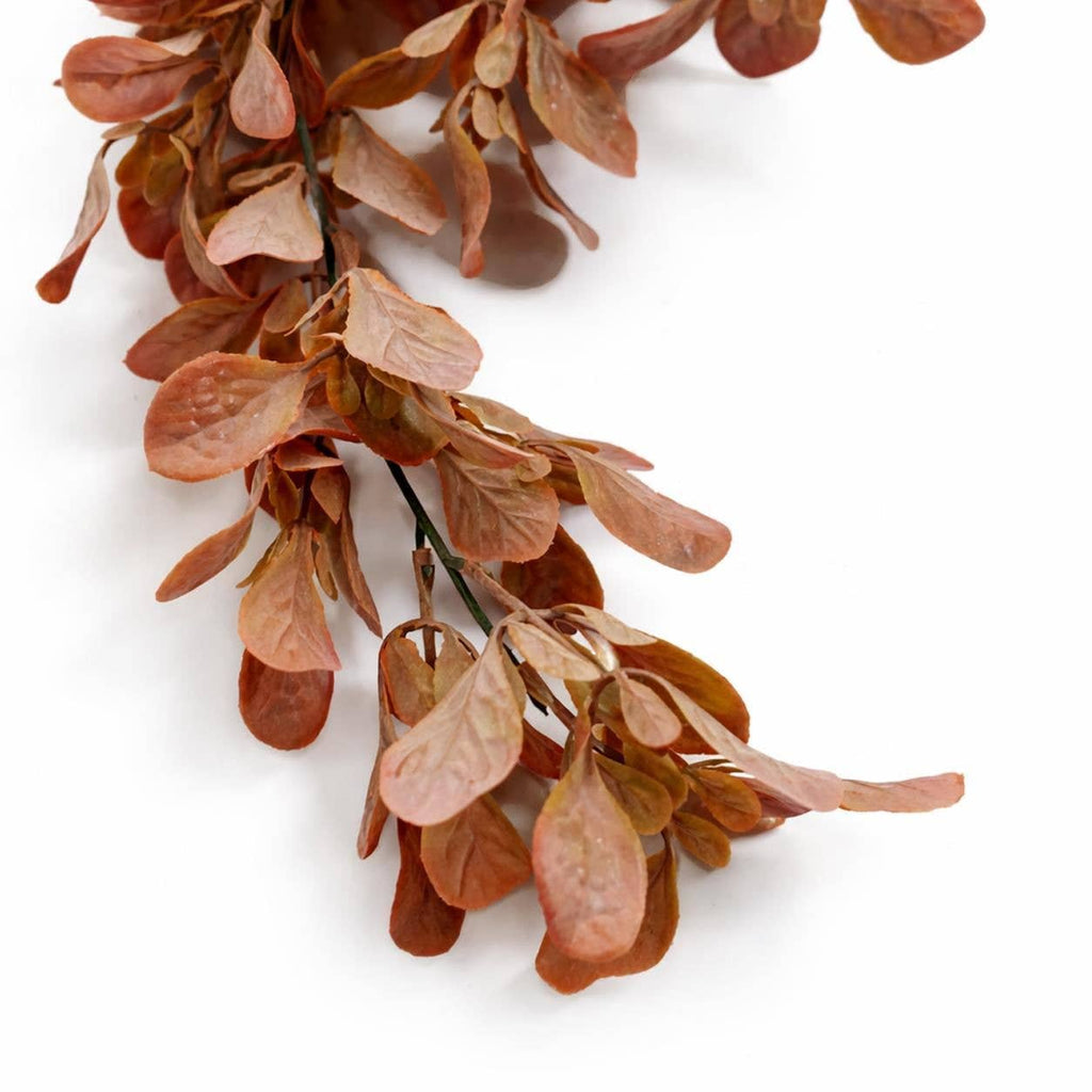 Leaf Design UK LTD - 70cm Artificial Trailing Botanik Spray Stem - Dusty Orange - Premium Quality