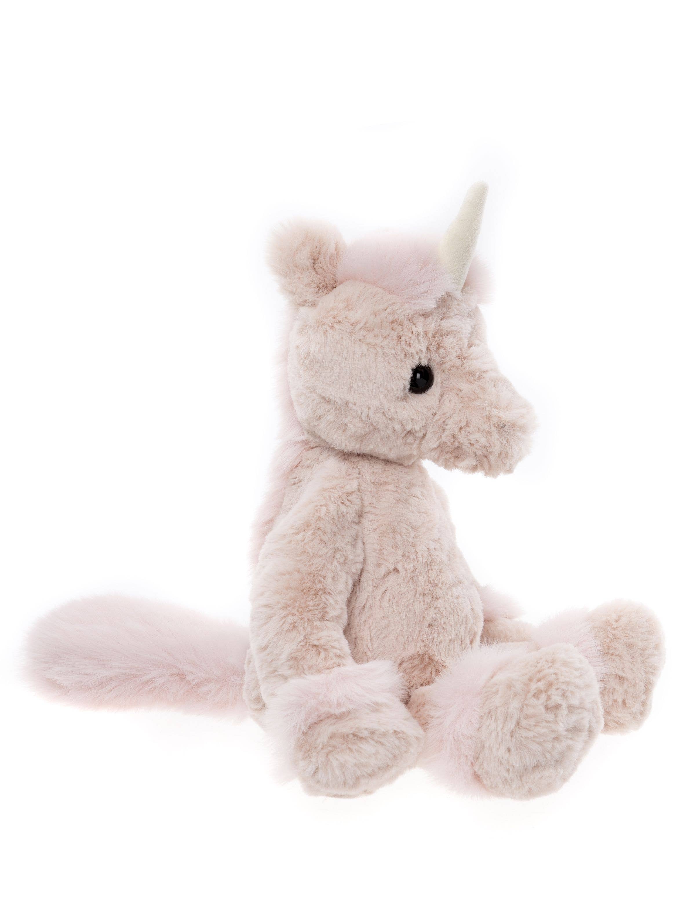 Star Unicorn Ballet Slipper Pink Soft Plush Toy Teddy Bear
