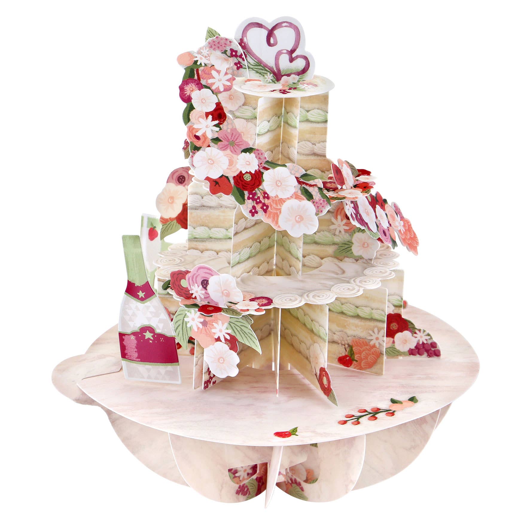 Santoro London - Pirouette Cards - Cut The Cake (Wedding)