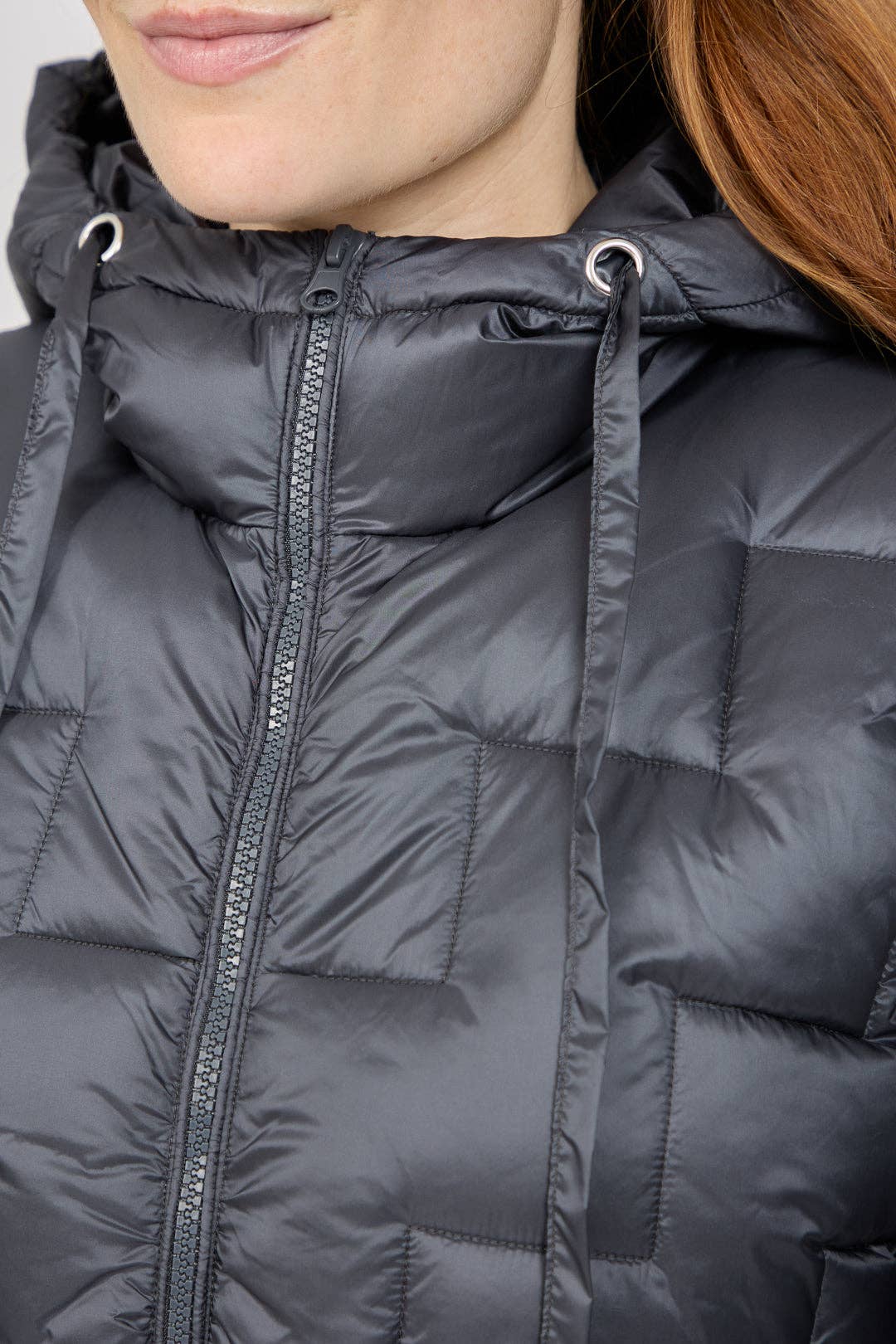Mudflower - Padded Hooded Jacket with Ribbed Sleeves - PACK OF 8: Navy / 18