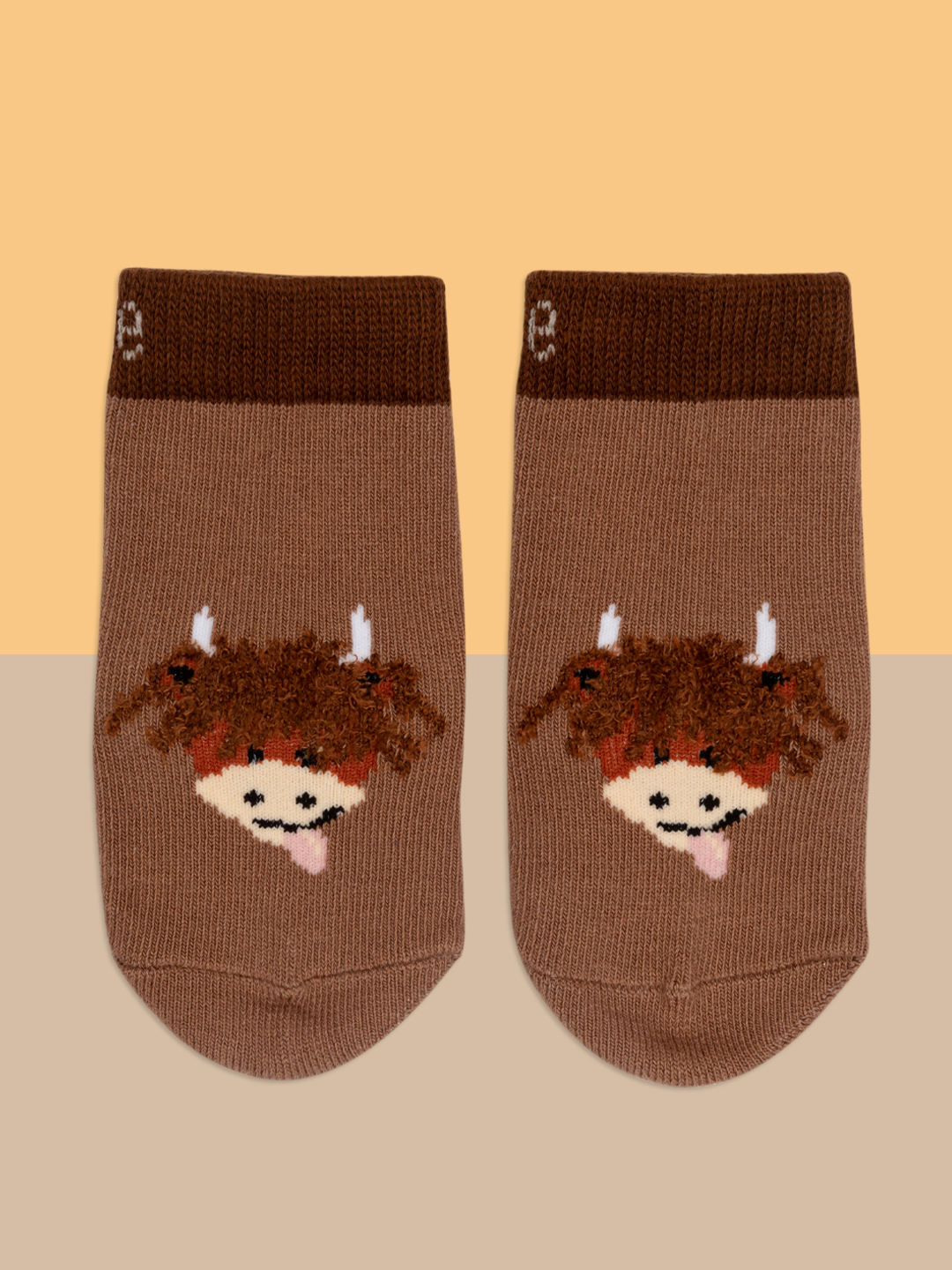 Blade and Rose Limited - Neutral Hamish Cow Design: 1-2 Years / Top