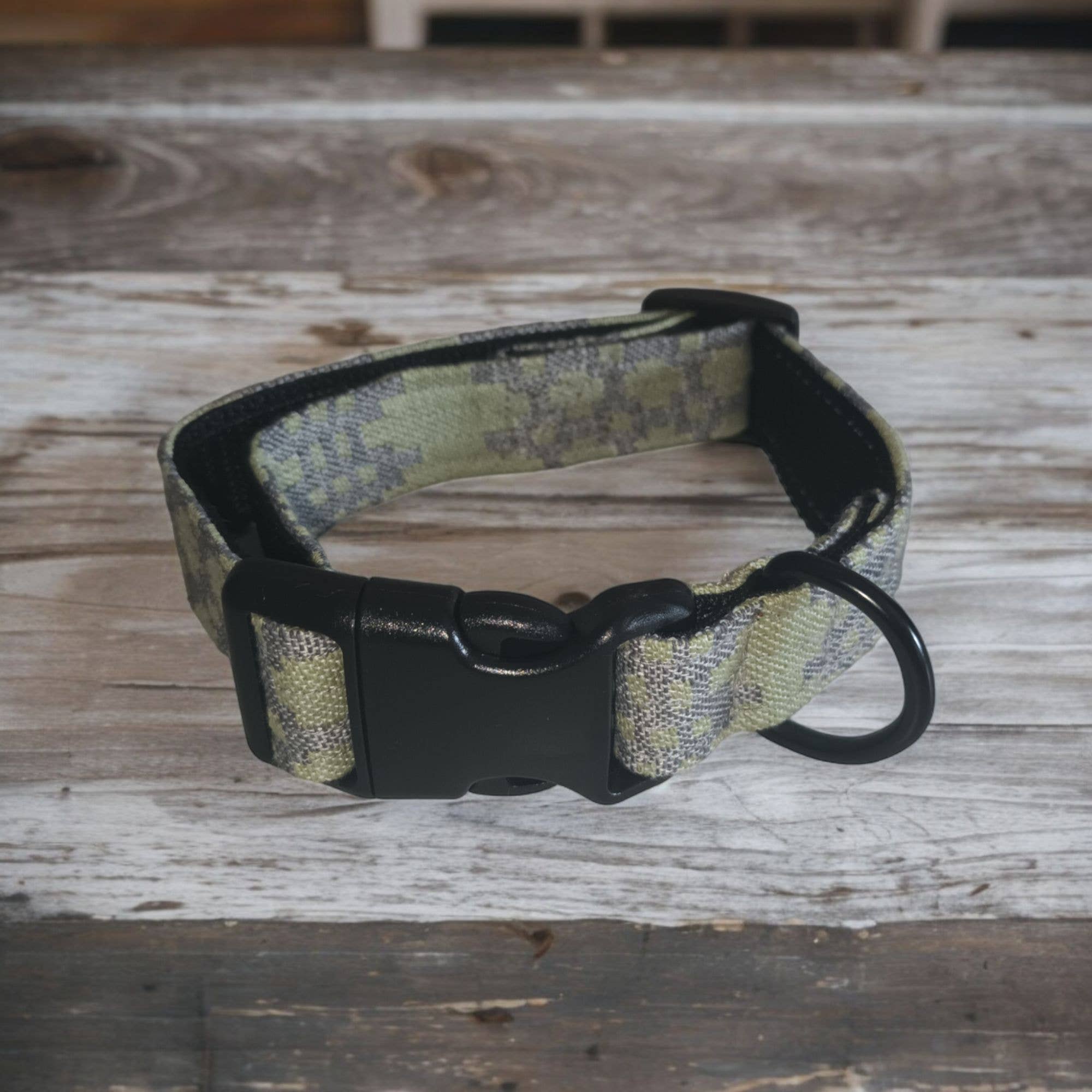 Dog Collars: Small / Rainbow Denim